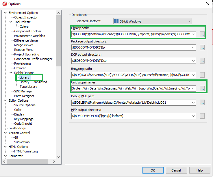ConfiguracaoLibaryPath UnitScopeNames DelphiXE7.png