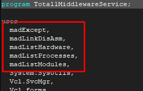 Uses adicionados automaticamente